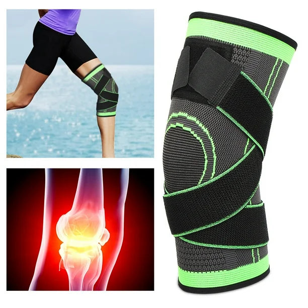 x2 Rodillera Deportiva Con Mangas De Soporte