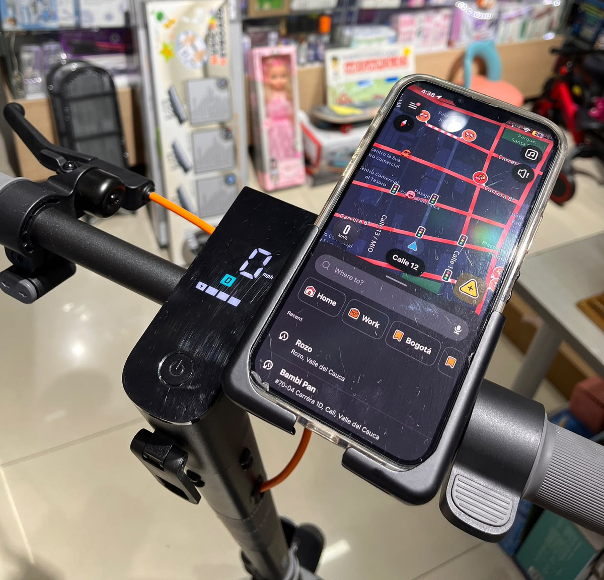 Soporte De Celular Para Moto, Bicicleta Y Scooters
