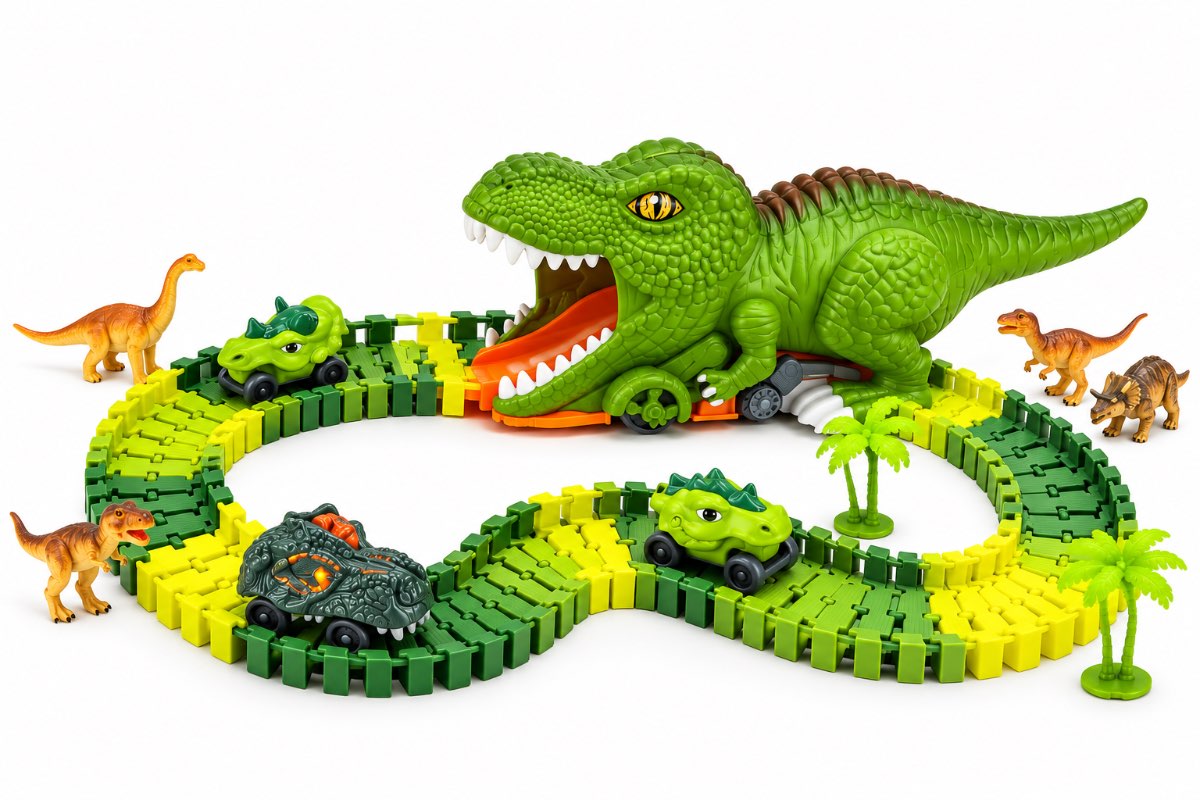 Pista De Dinosaurios 101 Piezas