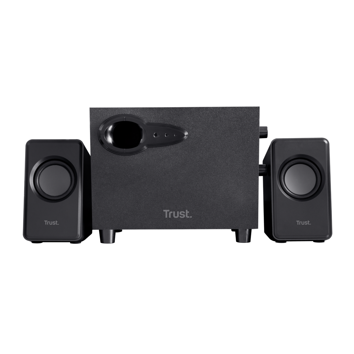 Parlantes Trust Avora 2.1 frente