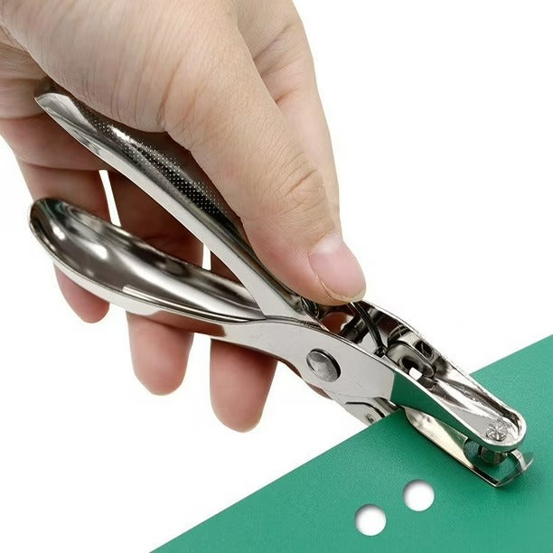 Perforadora de Metal Para Papel 1 Hueco