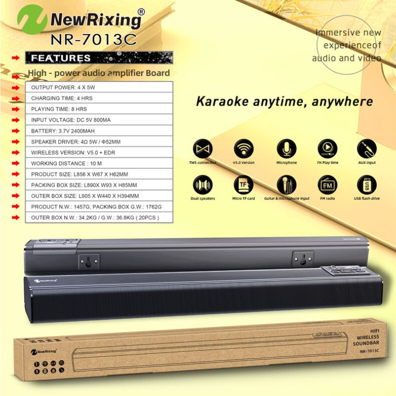 Barra De Sonido NewRixing NR-7013C