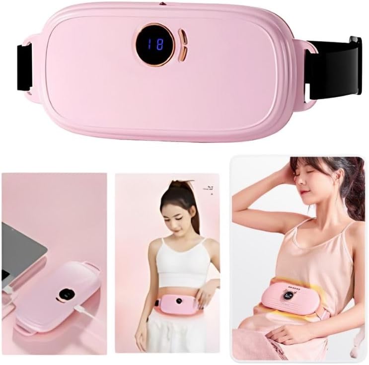 Cinturón Calentador Con Vibracion Para Aliviar Colicos