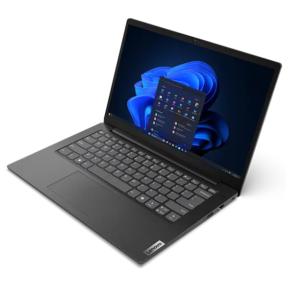Portátil Lenovo V14 G6 AMD vista frontal izquierda
