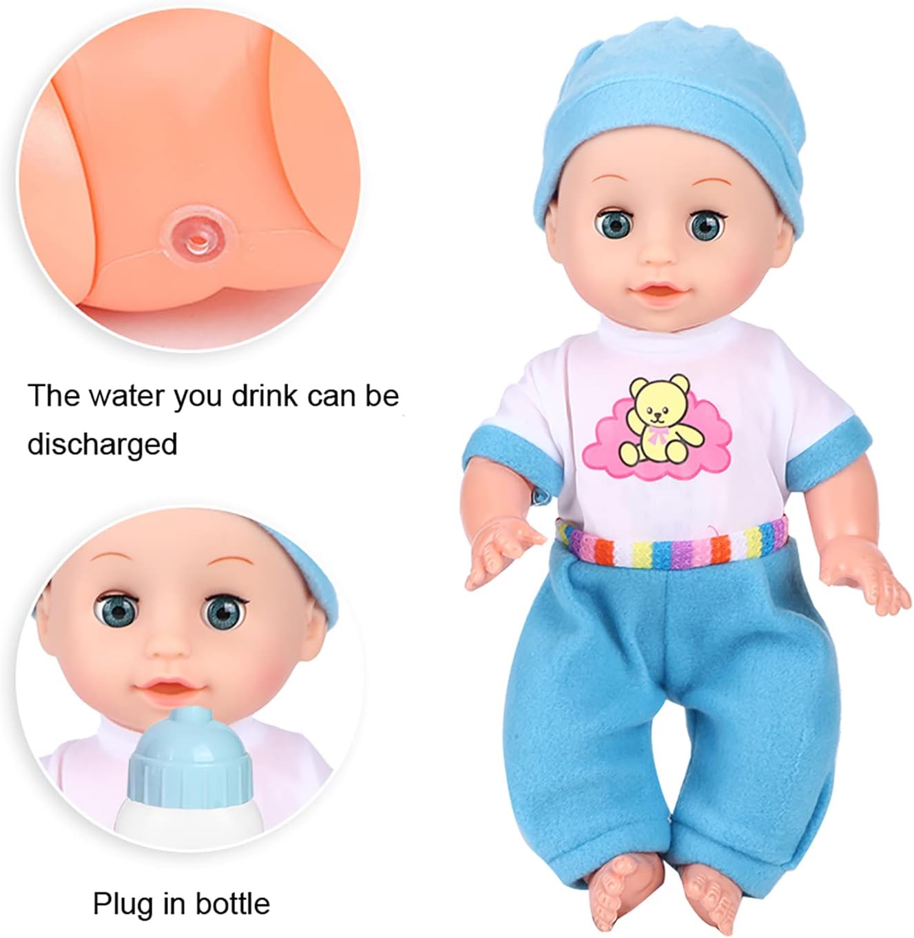 Smart Baby De 30 cm Que Orina De Verdad