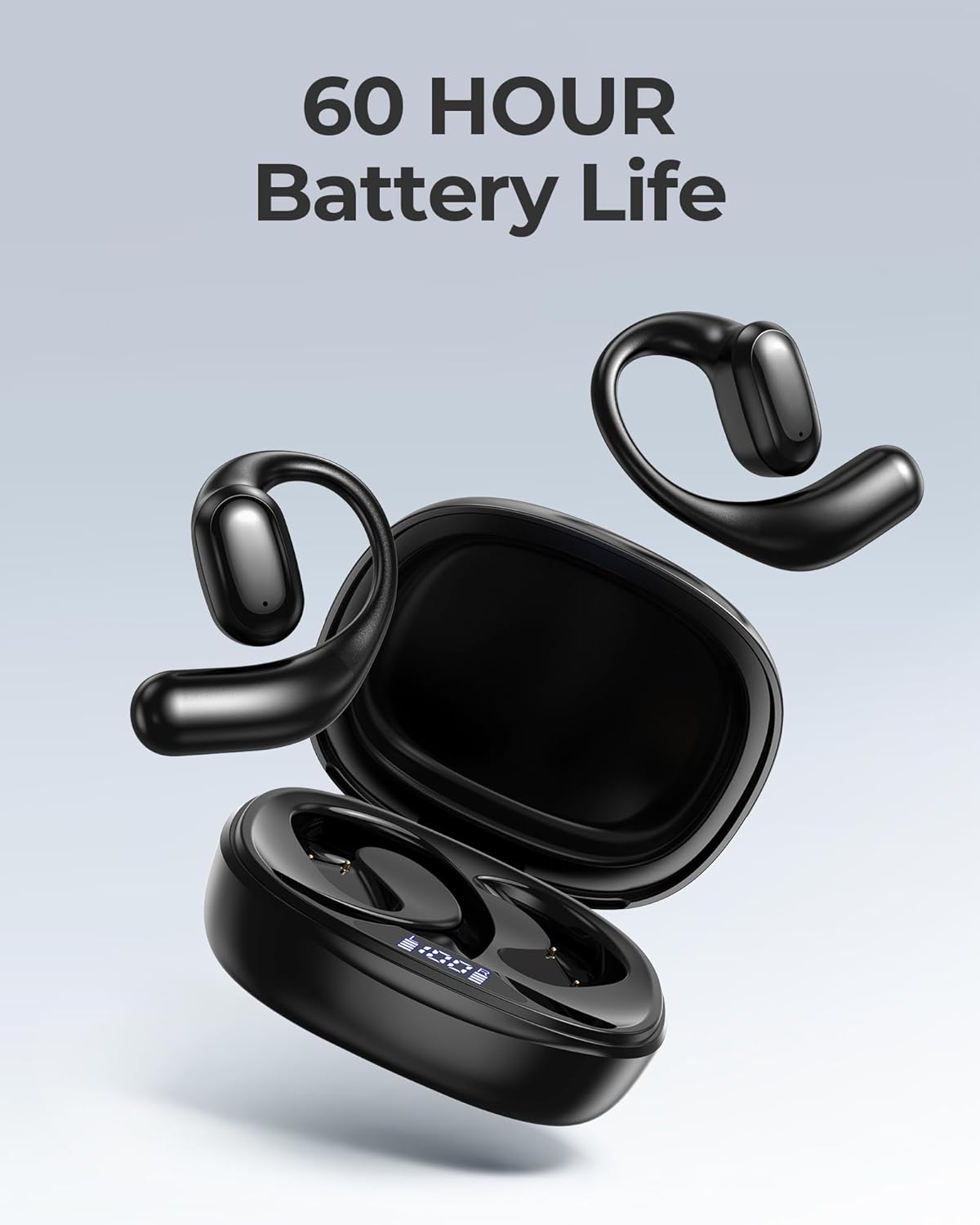 Auriculares inalámbricos Bluetooth 5.3 con Ganchos para Las Orejas