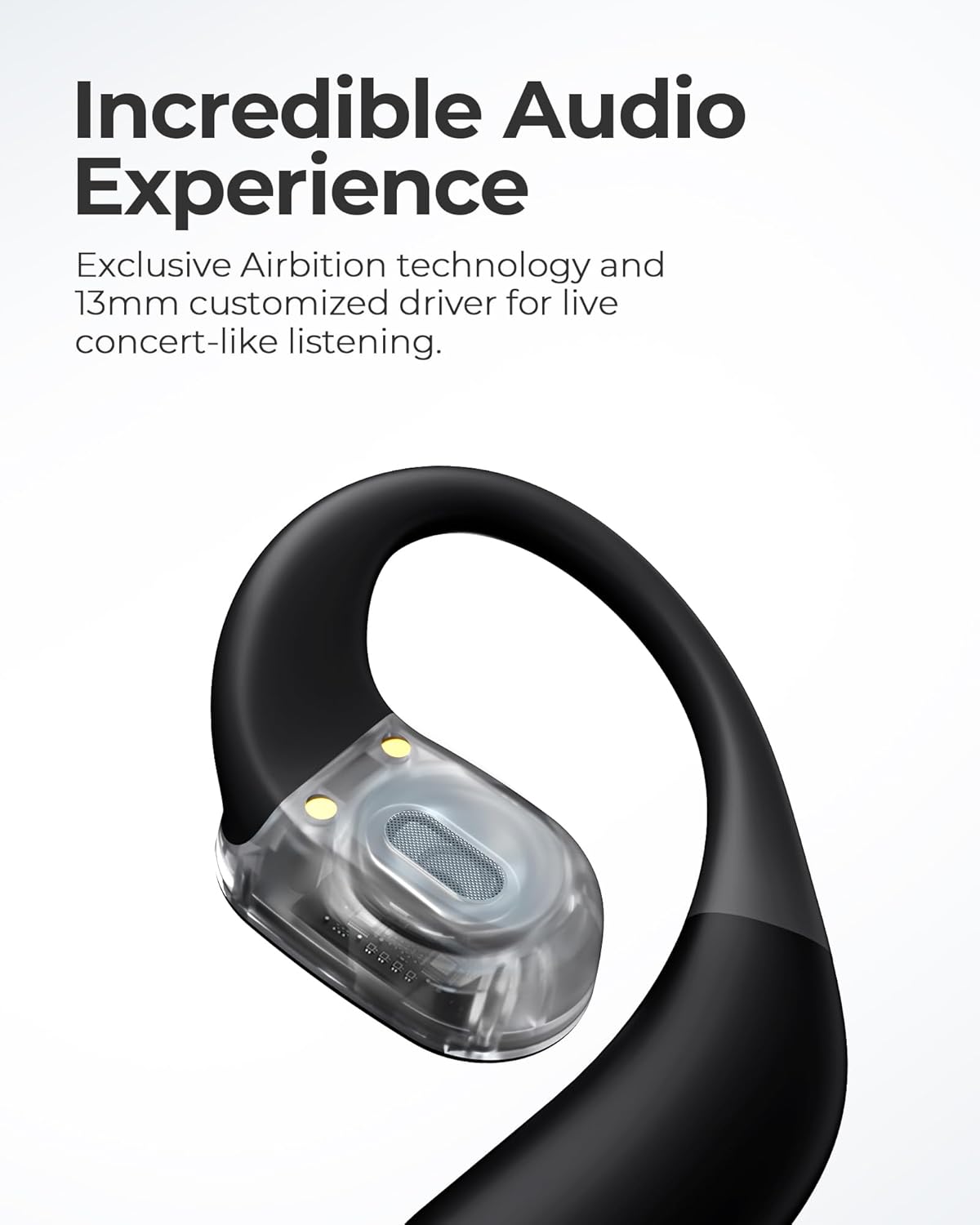 Auriculares inalámbricos Bluetooth 5.3 con Ganchos para Las Orejas