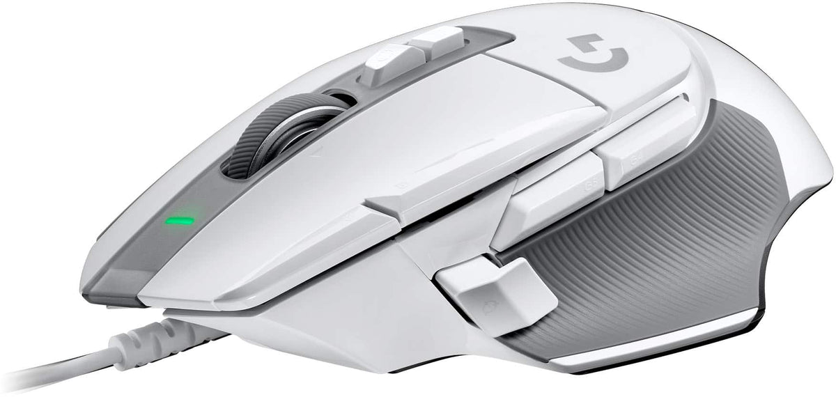 Mouse Logitech G502 X alámbrico blanco