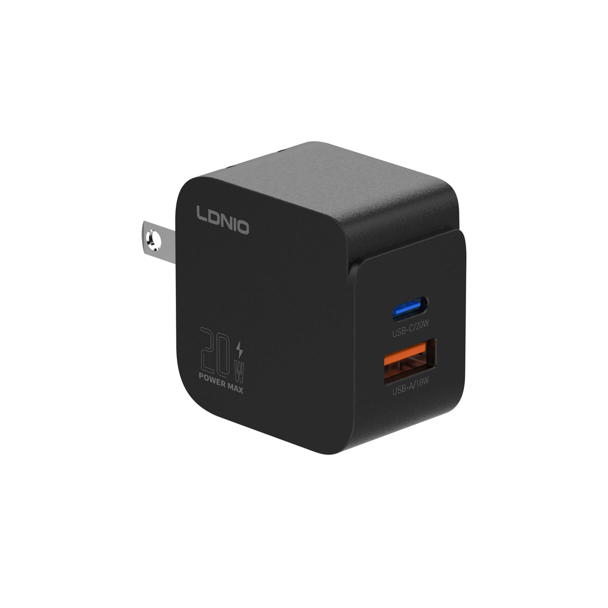 Cargador de Pared LDNIO Q1 20W 2 Puertos Carga Rápida