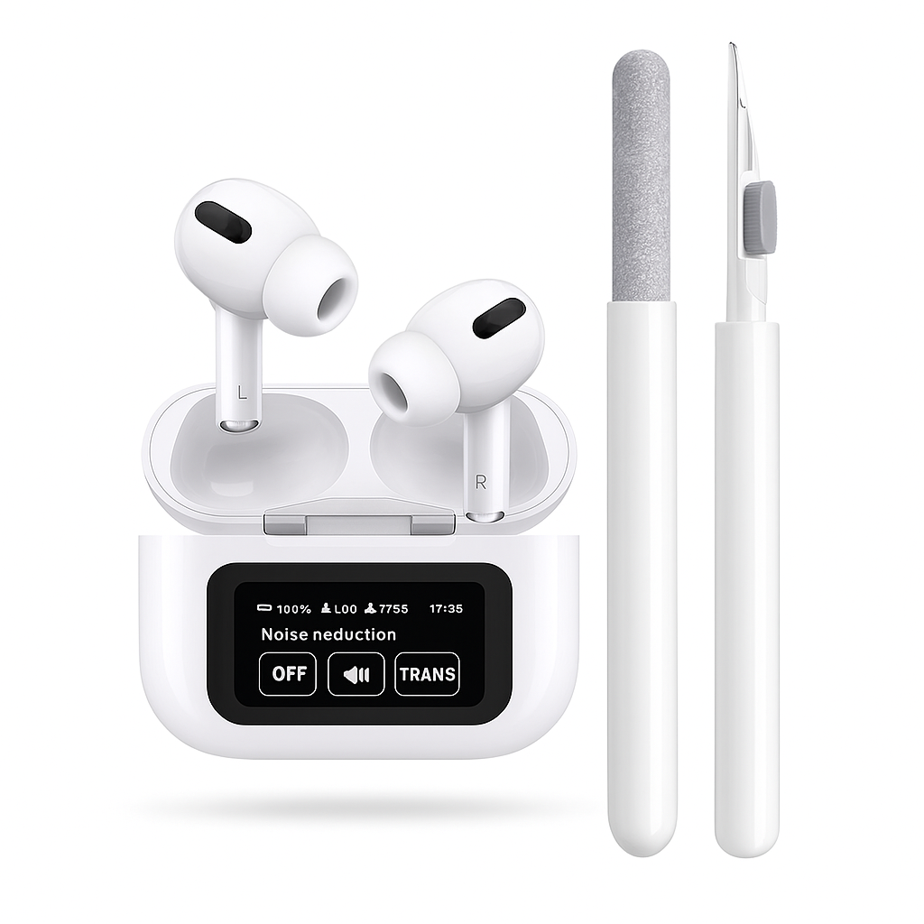 Airpods Pro 2 Con Pantalla + Obsequio kit de limpieza para audifonos