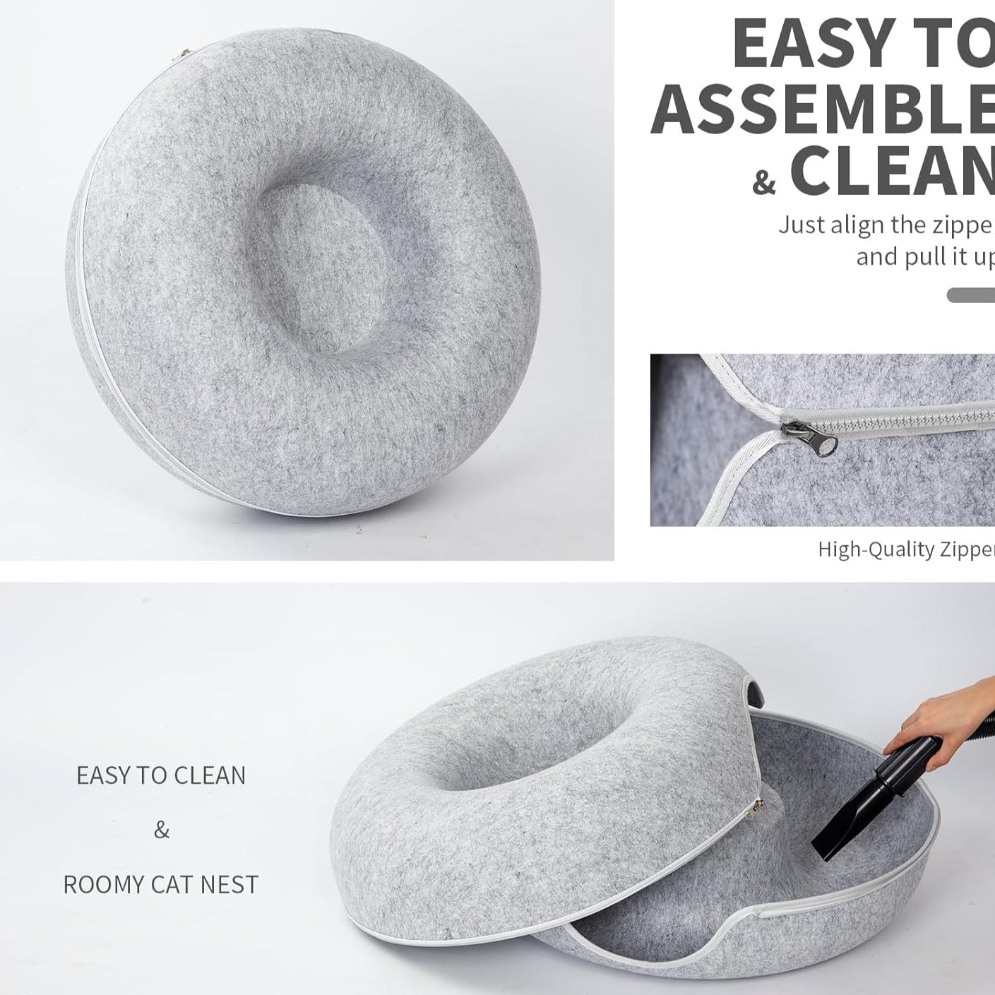 Cama túnel para mascotas