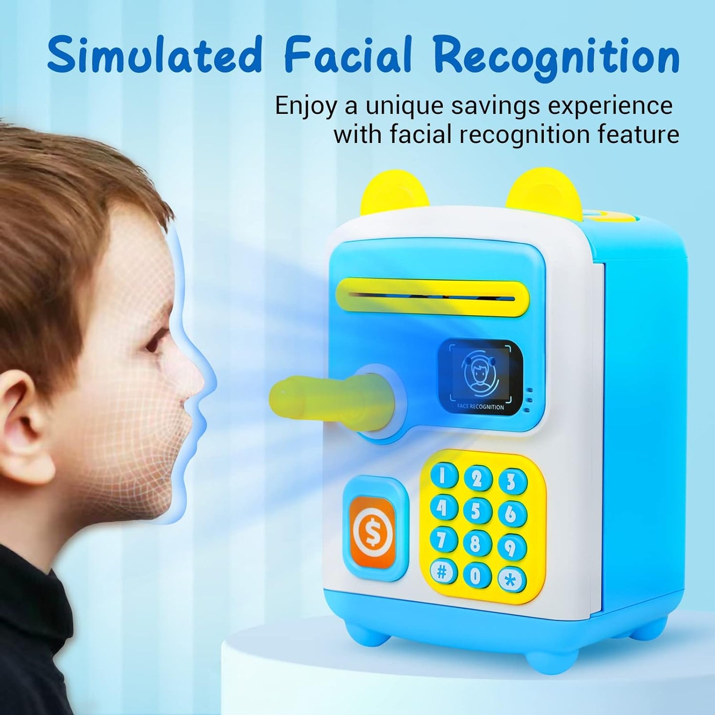 Alcancia Con Reconocimiento Facial