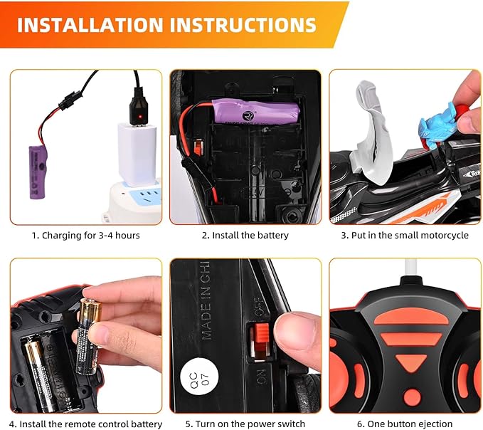 Moto A Control Remoto 2 en 1