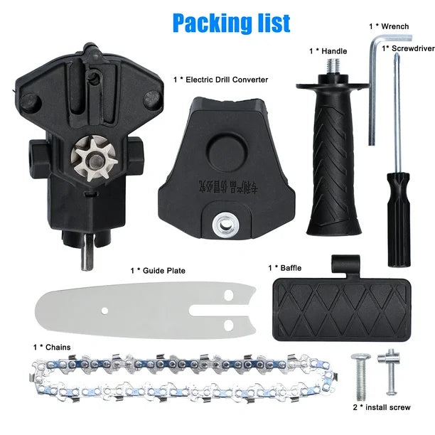 Adaptador De Moto Sierra Para Taladro