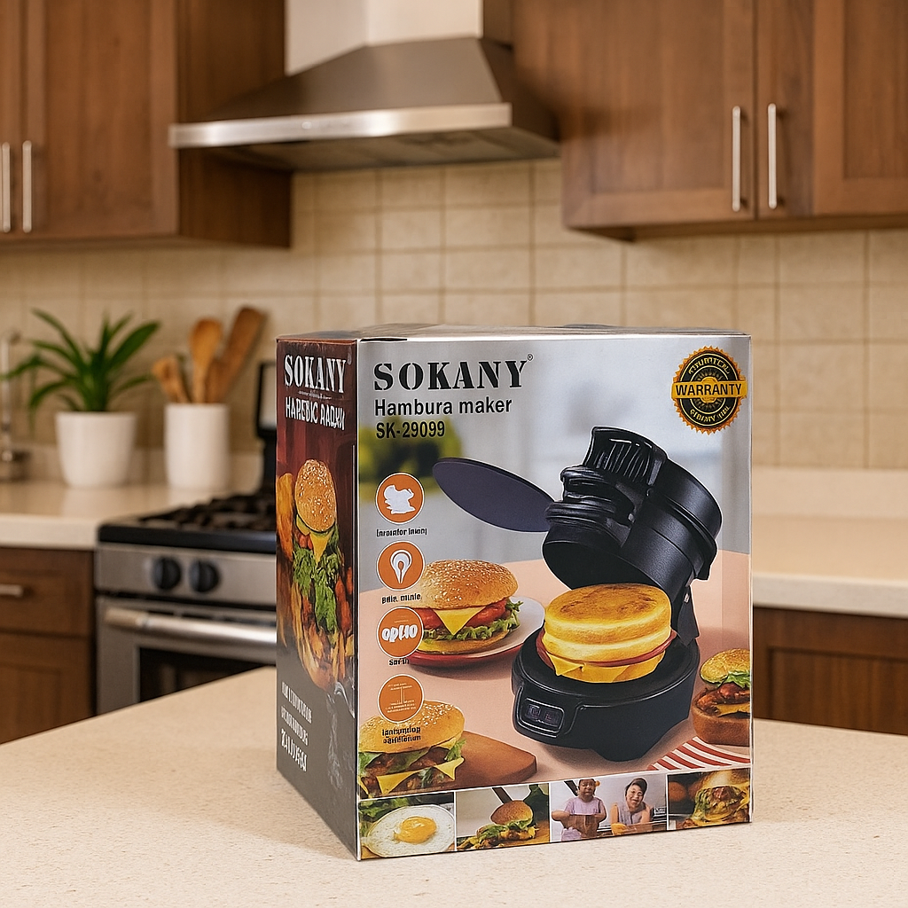 Maquina Para Hacer Hamburguesa Sokany