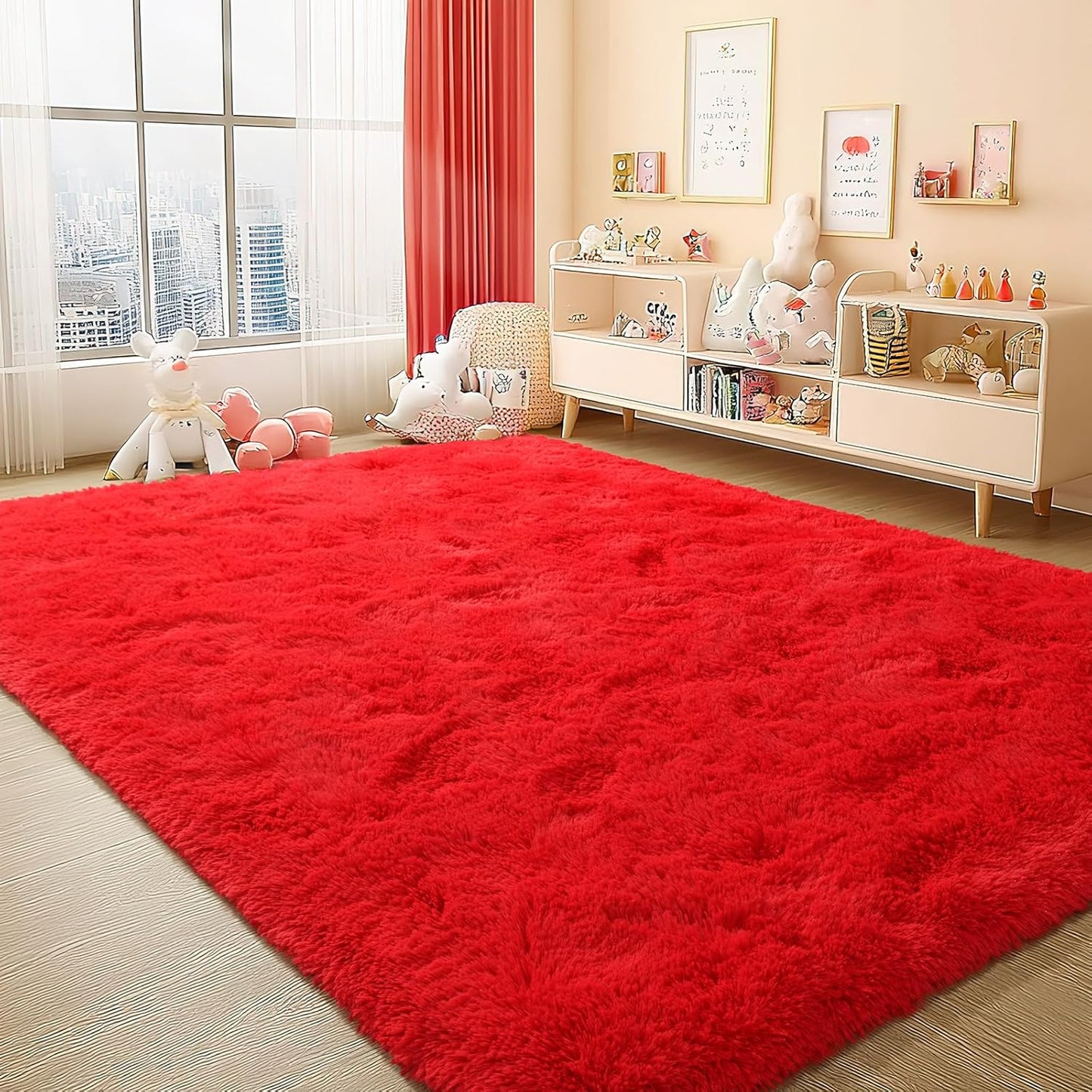 Alfombra Grande y Esponjosa Para Sala De Estar 2 x 1.50CM