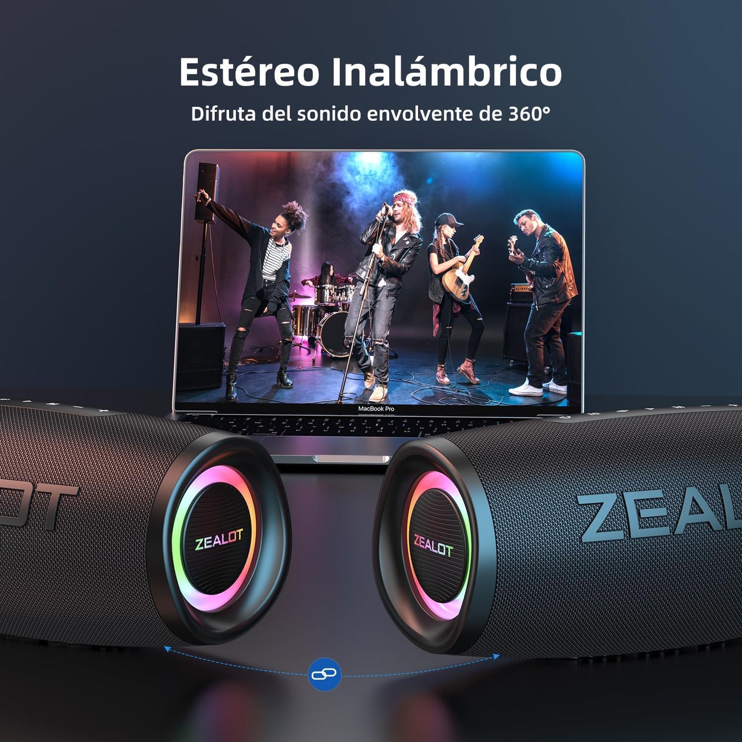 Parlante Zealot S56 Impermeable