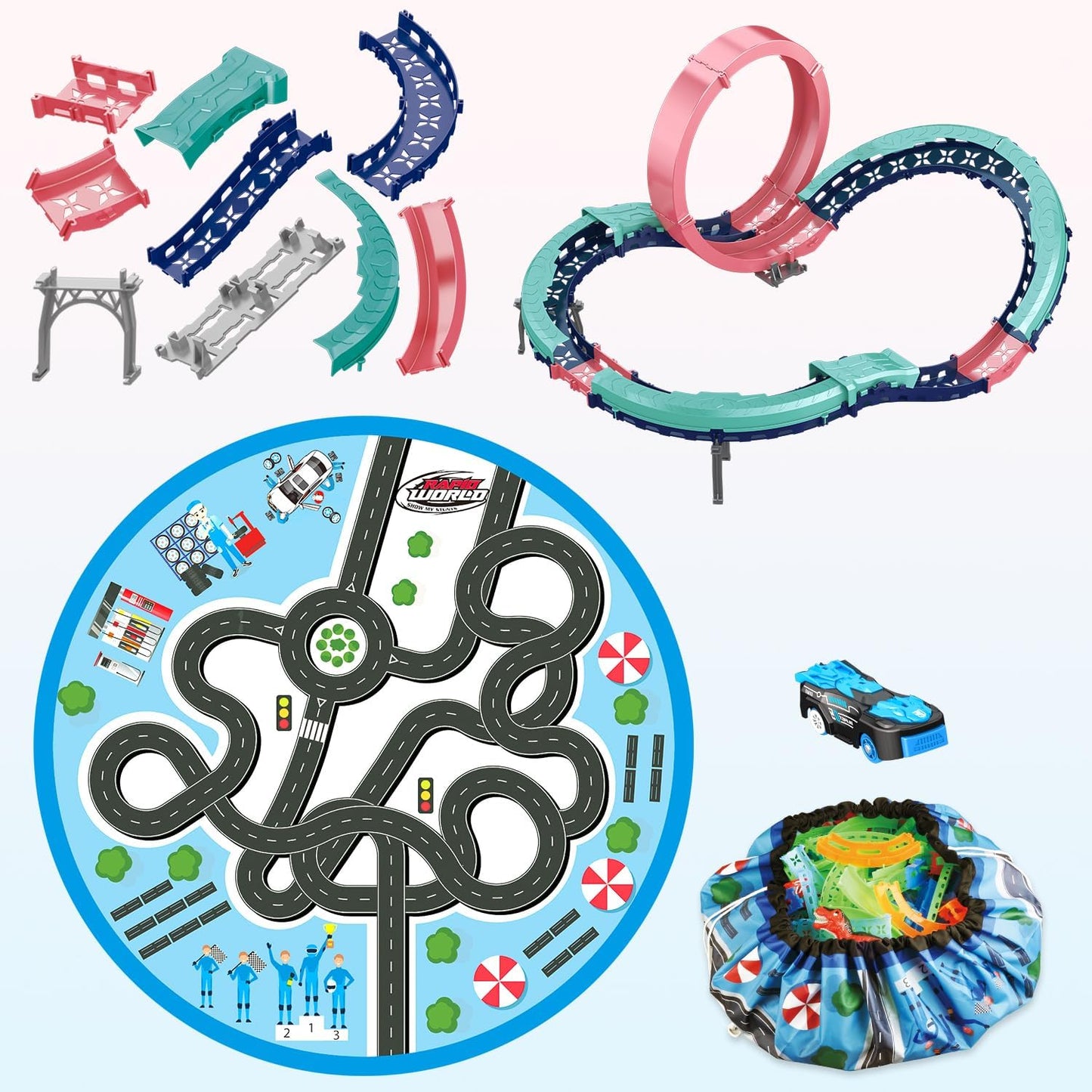 360 Rapid World Track With Mat