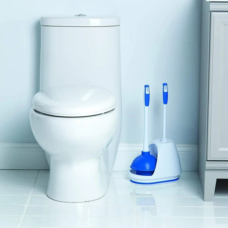 Combo higiene para baño - Destapador + Cepillo de Limpieza