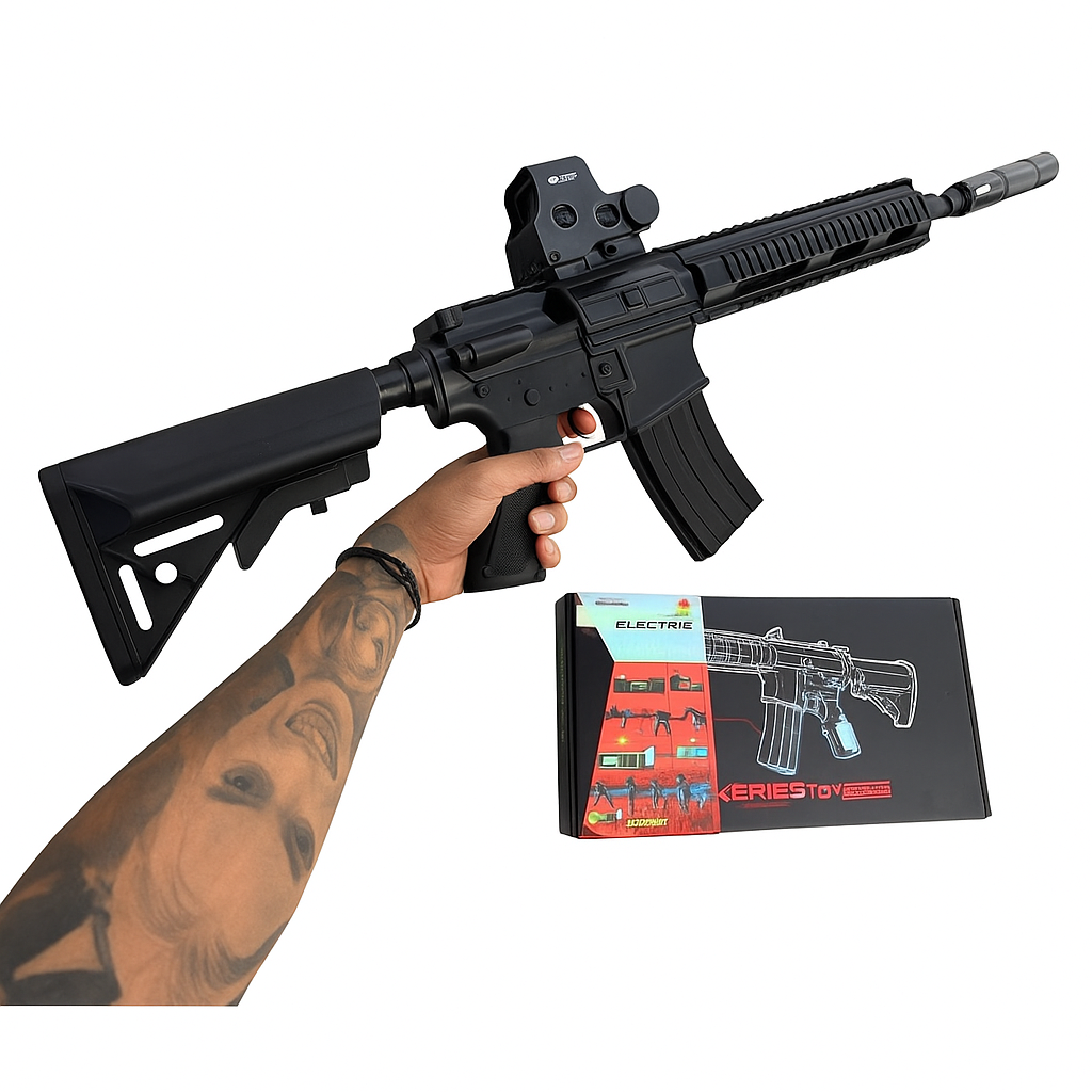 Rifle De Hidrogel Alta Gama Con Mira Digital