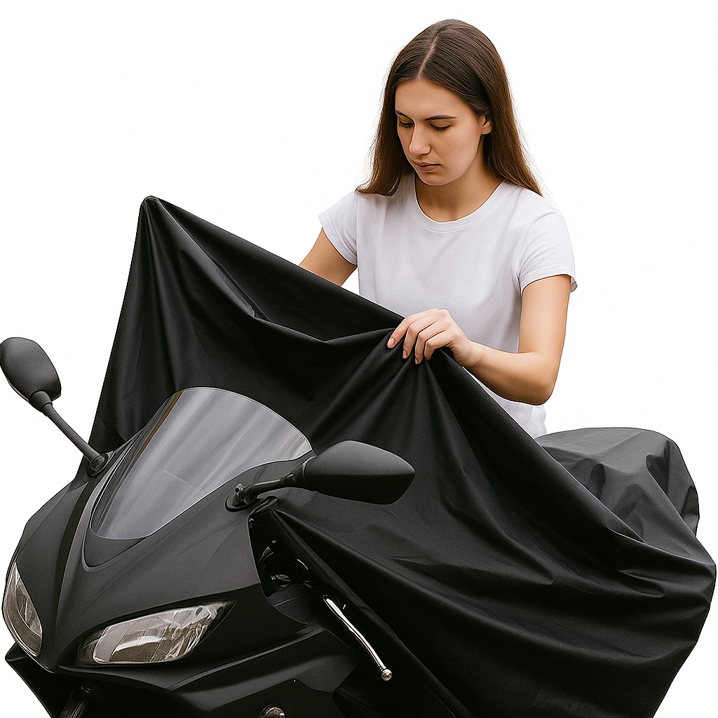 Funda Protectora Impermeable Para Moto Señoritera
