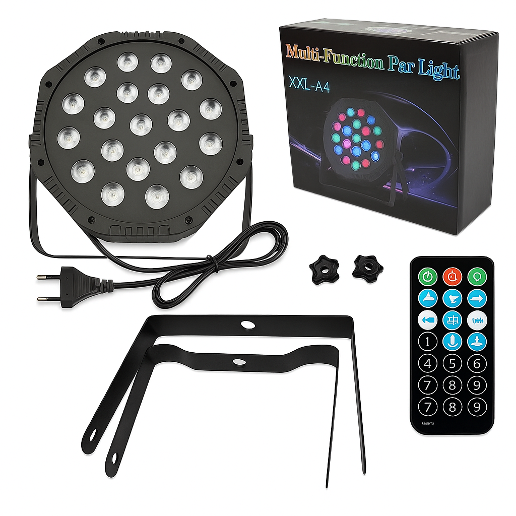Luz De Escenario RGB 18 LED
