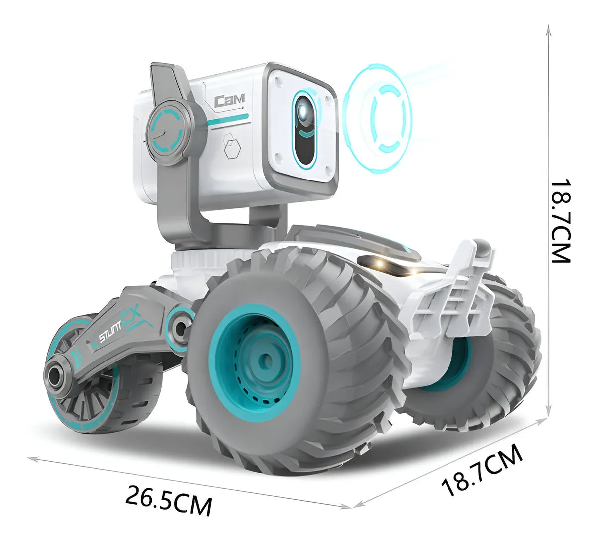 Carro Tanque Con Camara Recargable + Control Remoto