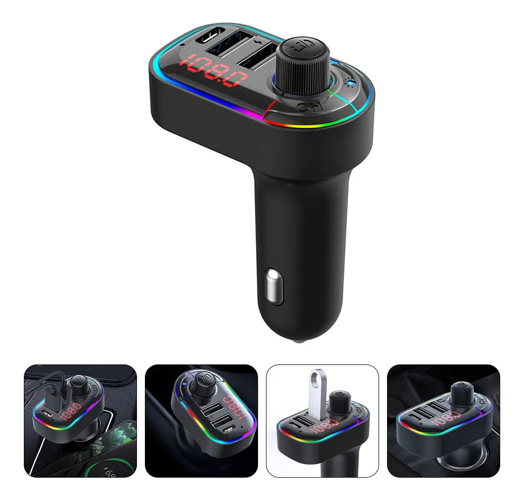 Adaptador Transmisor Bluetooth FM