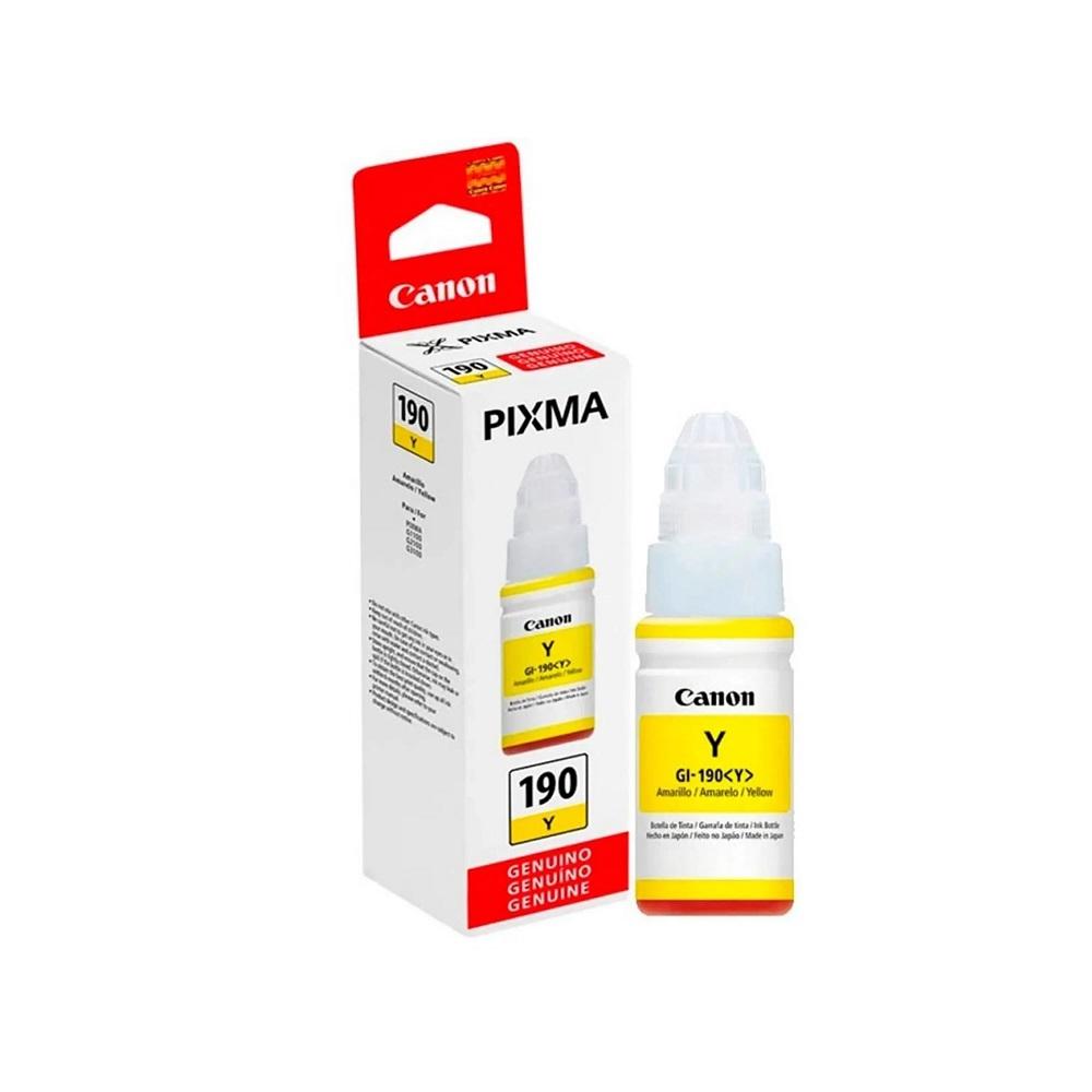 Kit Canon GI-190: botella amarilla
