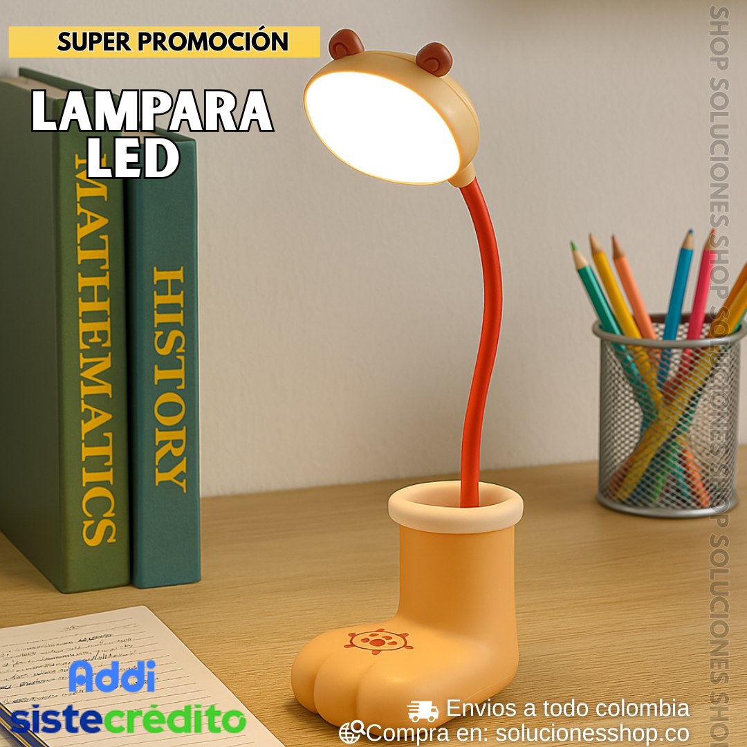 Lámpara De Bota Porta Lápices