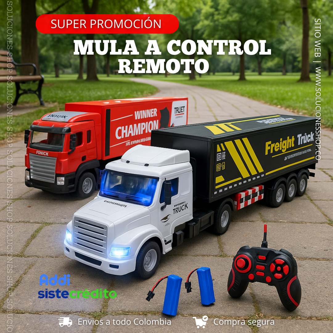 Mula Truck A Control Remoto