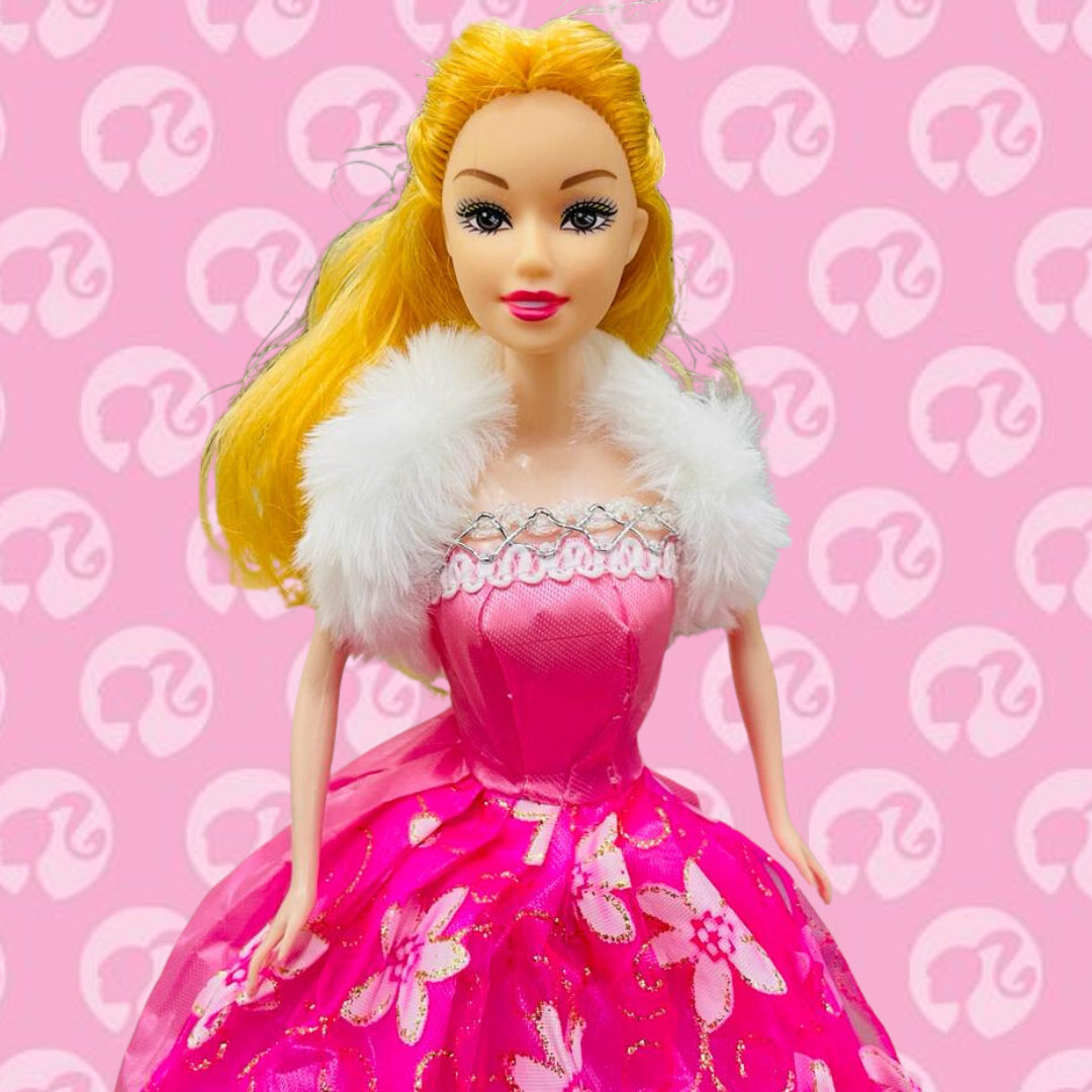 Kit De Barbie Fashionista Con Vestidos