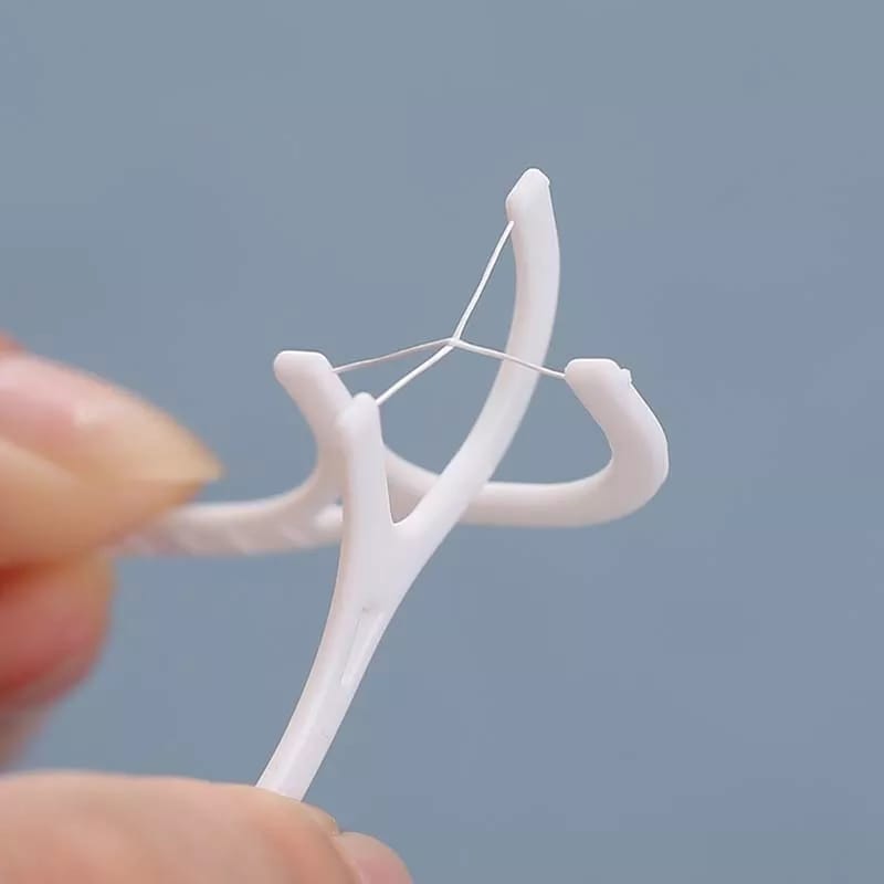 Palillos De Hilo Dental Paquete x3