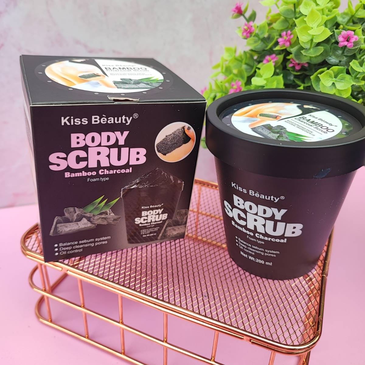 Crema Hidratante Corporal De Carbón De Bamboo