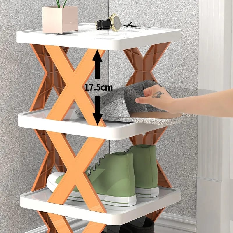 Estante Organizador De Zapatos De Plástico