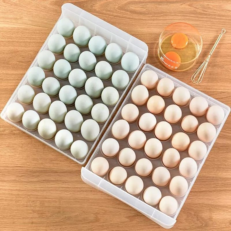Organizador De Huevos De 2 Niveles X 60 puestos + envío gratis