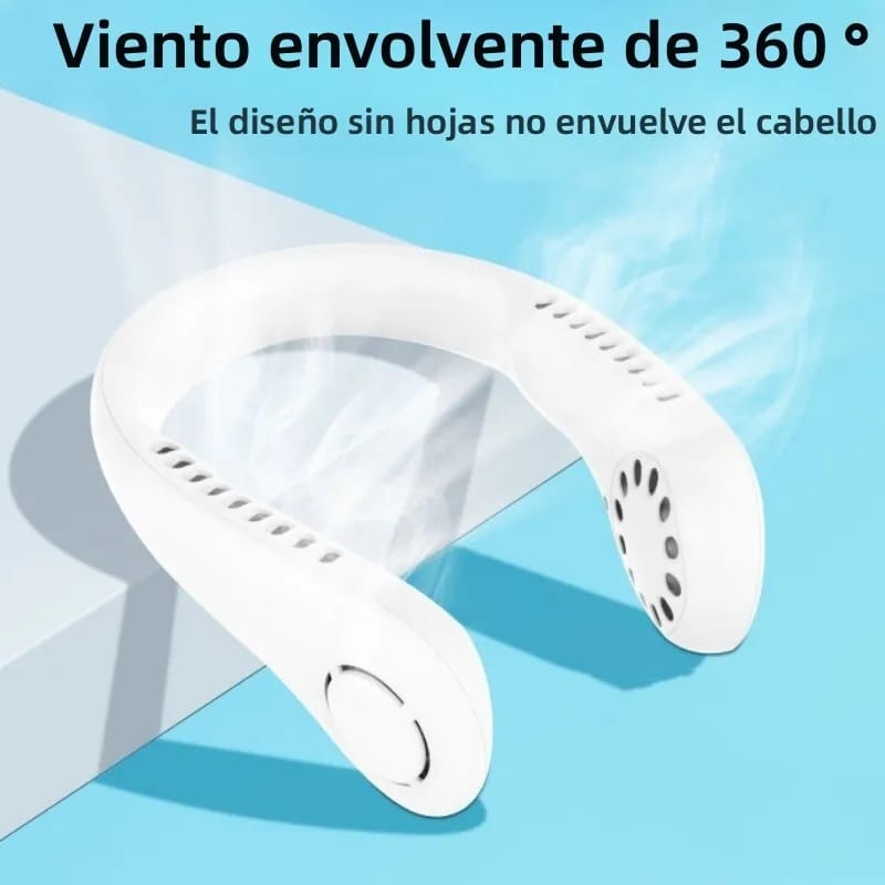 Ventilador De Cuello Portatil + Envío Gratis