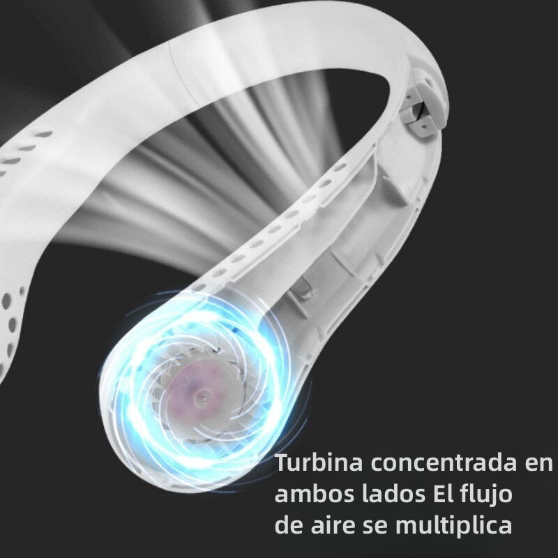Ventilador De Cuello Portatil + Envío Gratis