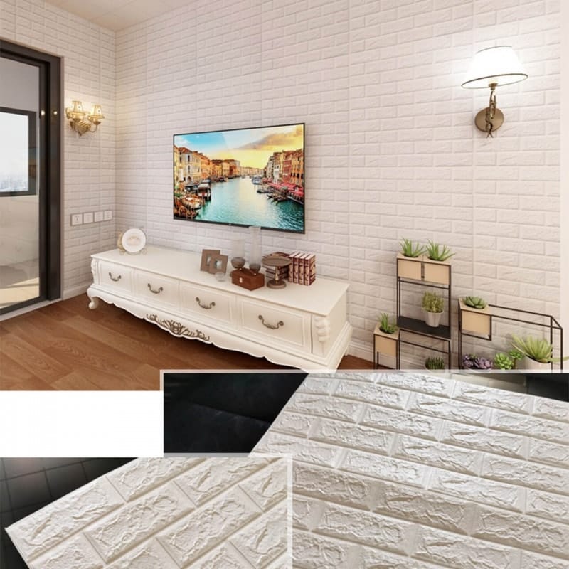 5 Adhesivos Con Diseño De Ladrillo Para Pared
