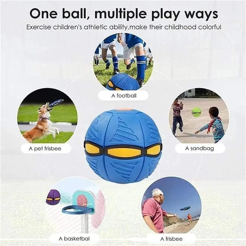 Pelota voladora flexible con luces Ball Disc