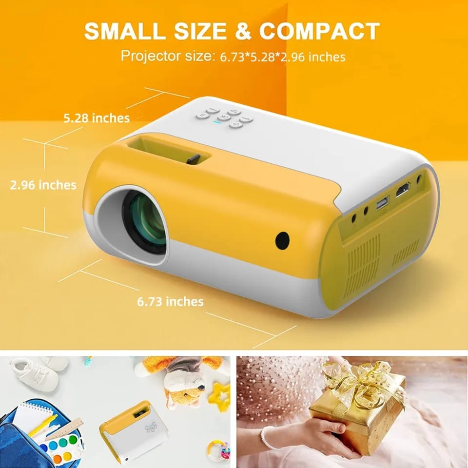 Mini Proyector De Video P80 + Envío Gratis
