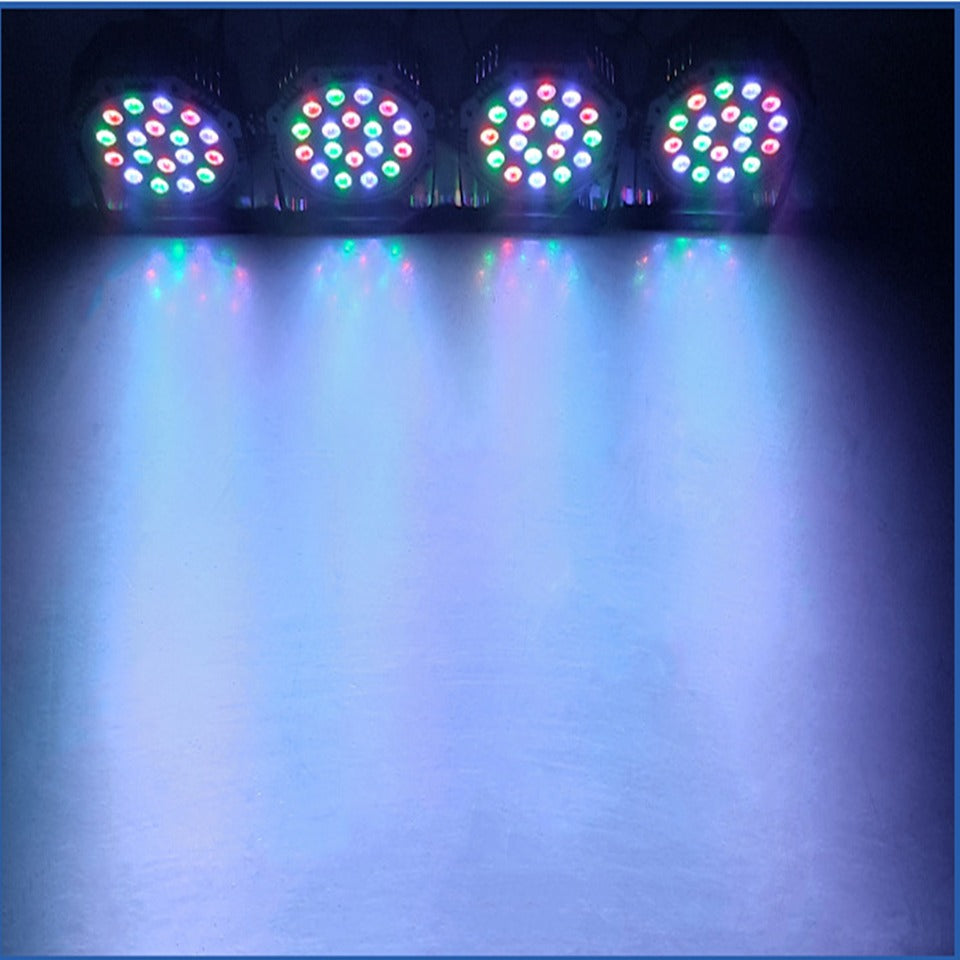 Luz De Escenario De 18 LED RGB