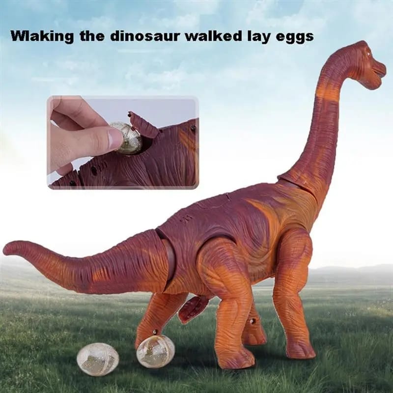 Dinosaurio Pone Huevos Con Movimiento Y Sonido