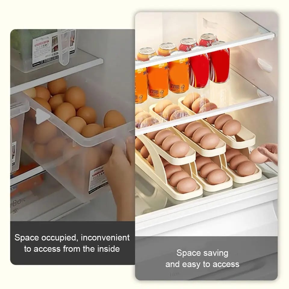 Soporte De Huevos Con Desplazamiento Automático + Envío Gratis