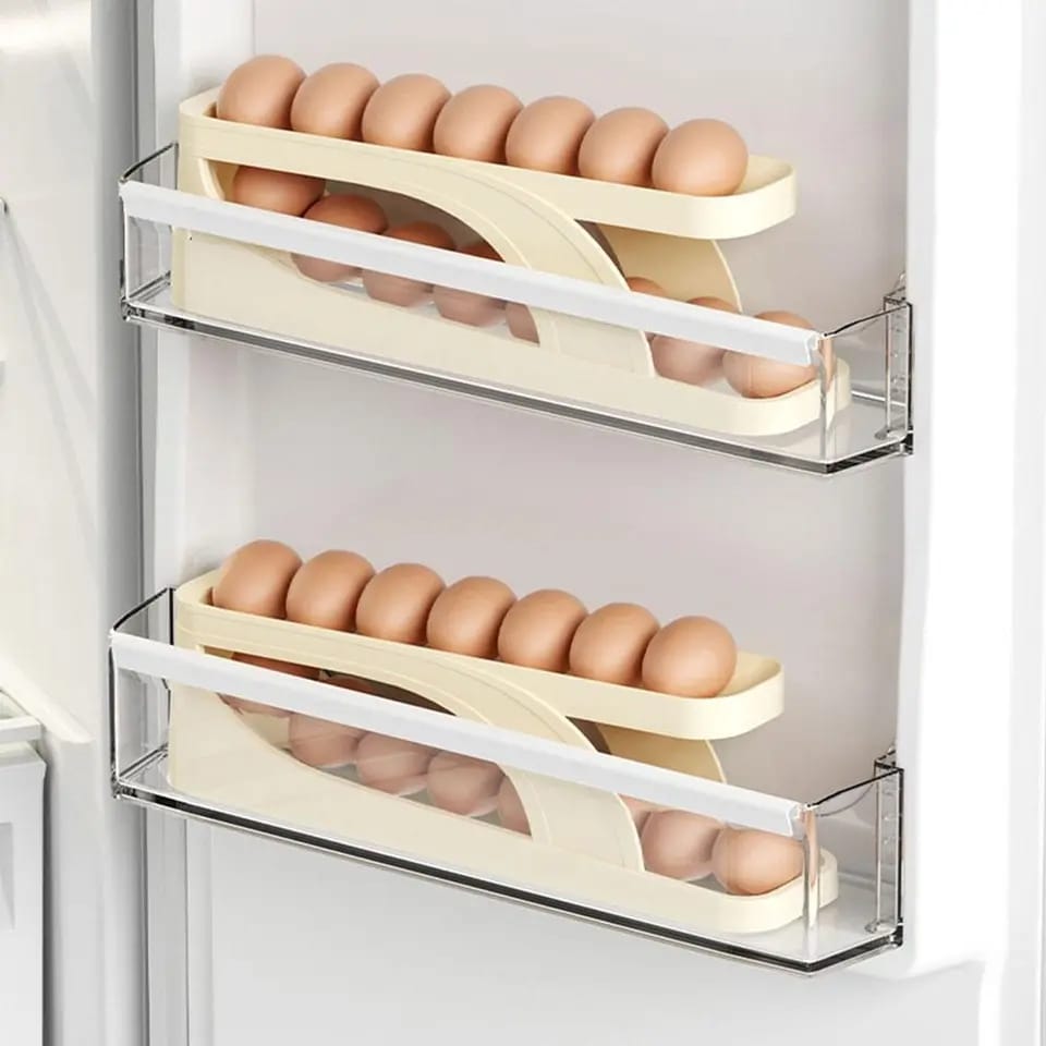 Soporte De Huevos Con Desplazamiento Automático + Envío Gratis