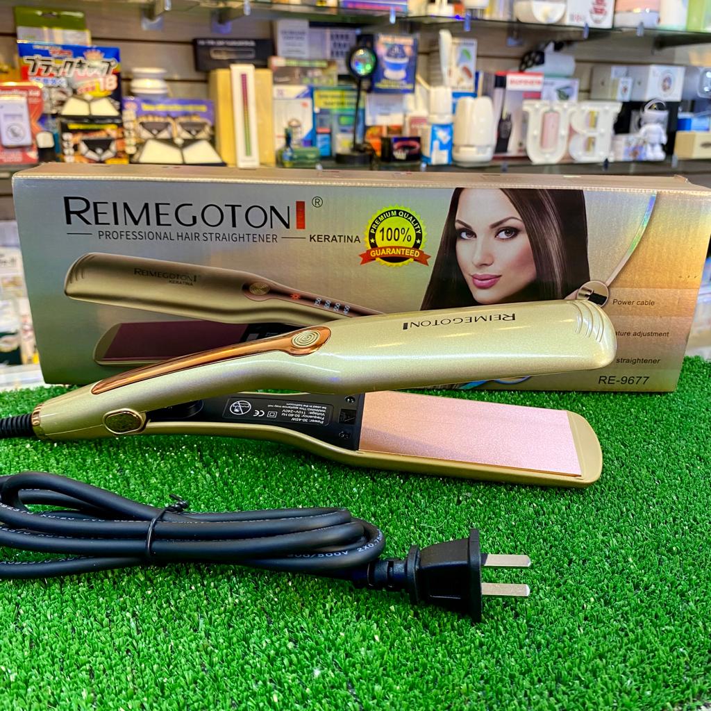 Plancha De Cabello Keratina Reimegoton + Envio Gratis