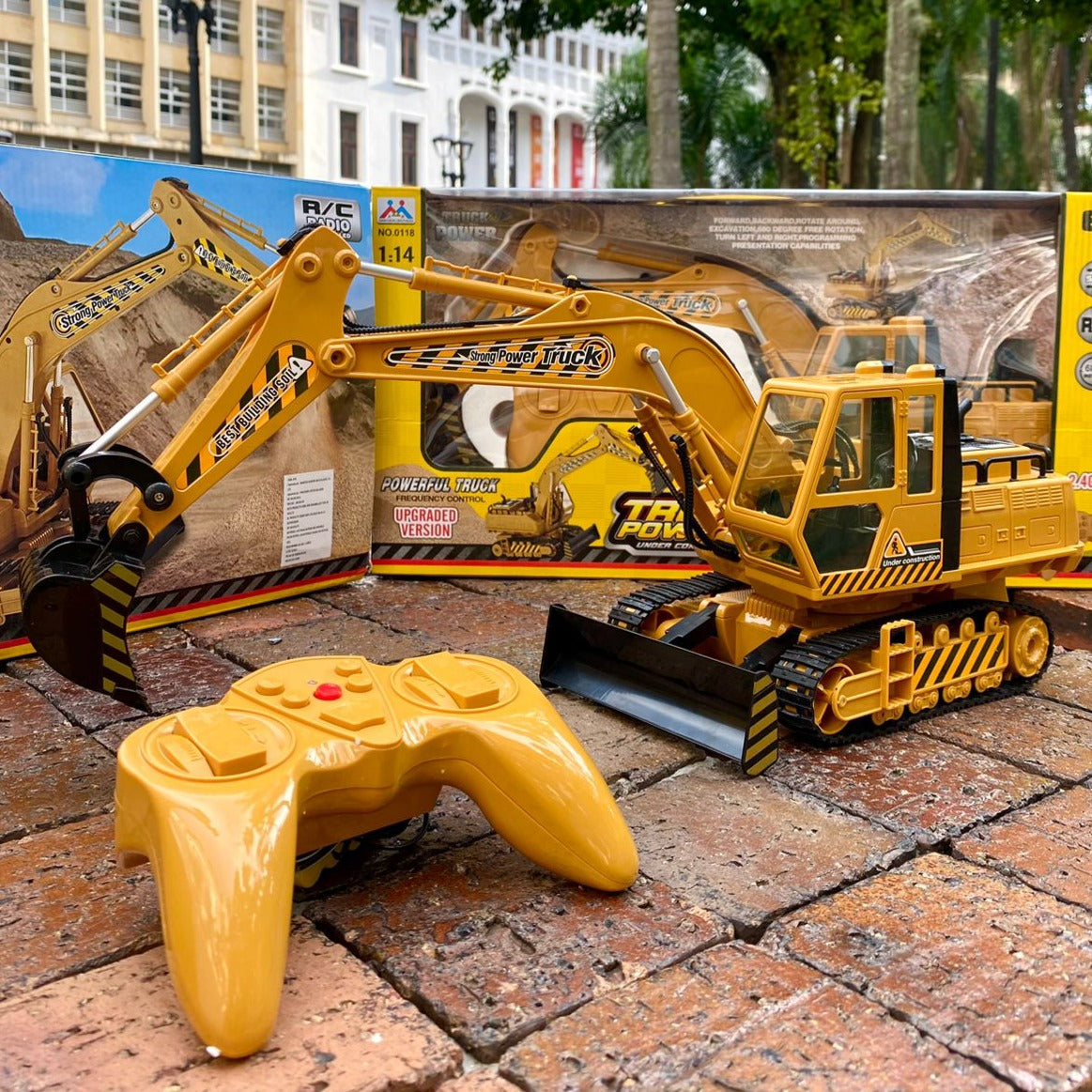 Excavadora Realista