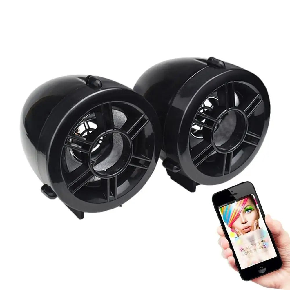 Parlante Para Moto Bluetooth Y Alarma + Envío Gratis