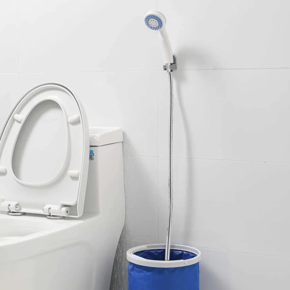 Ducha Portátil con Sistema de Filtración de Agua + Envío Gratis