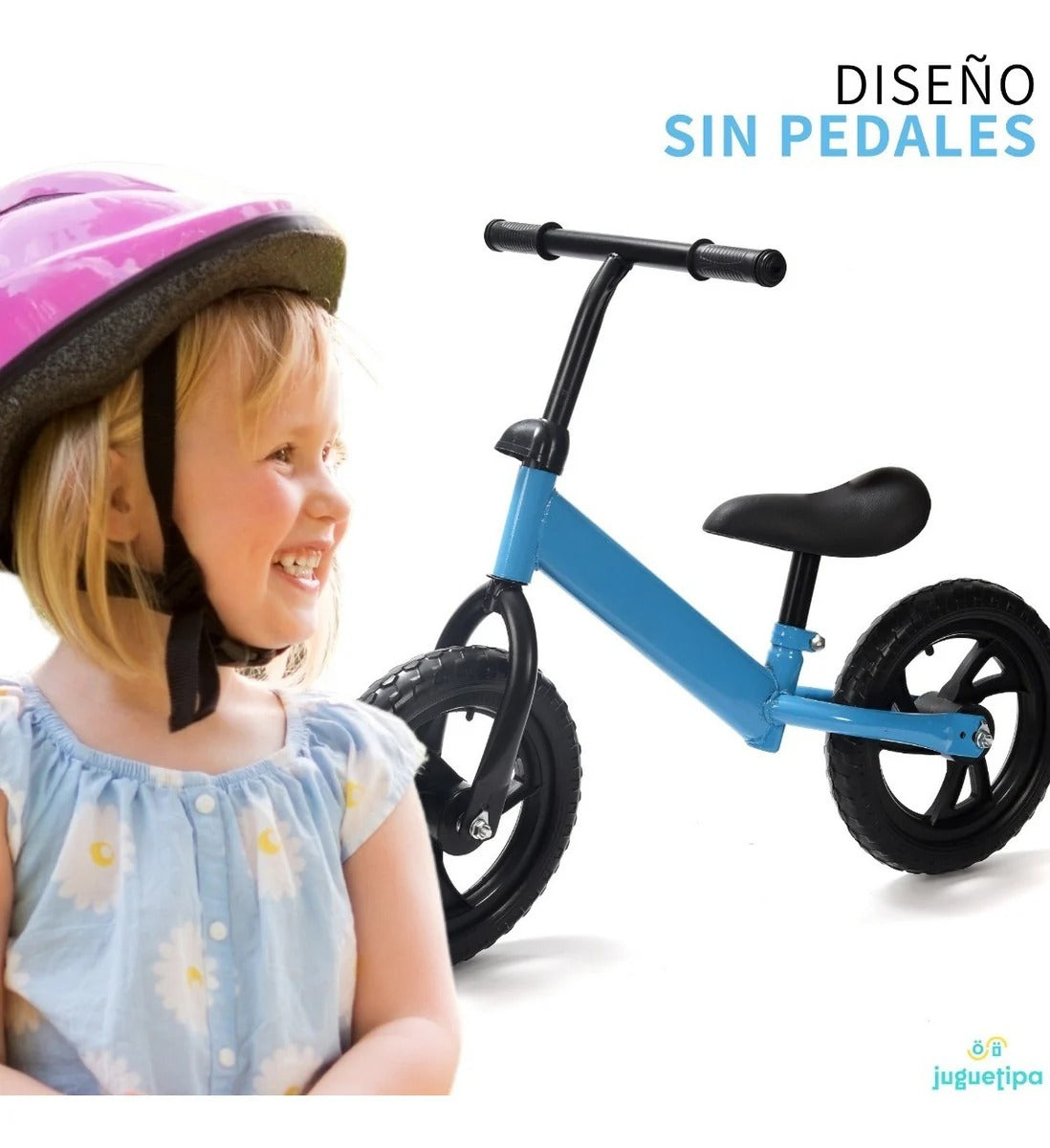 Bicicleta De Equilibrio Para Niños Sin Pedales + Envío Gratis